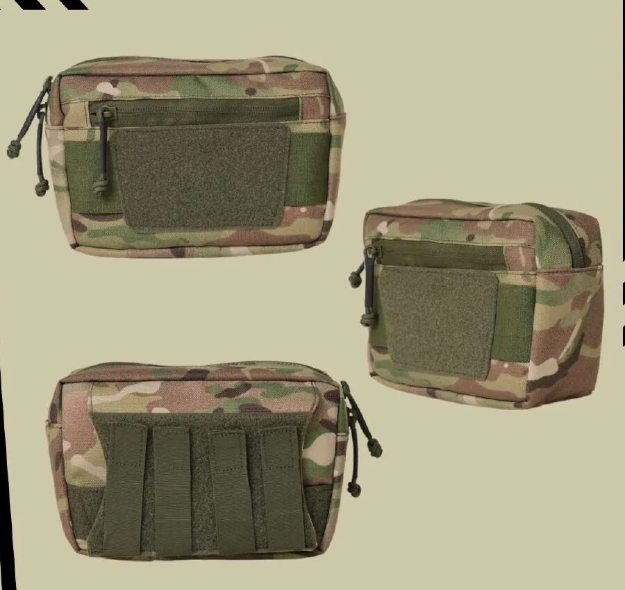 Detach Utility Pouch in Green Multi-Cam