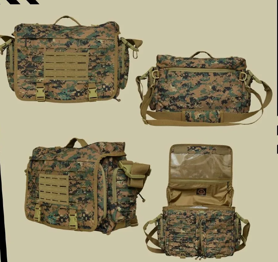 Messenger Bag in Vegetato Y