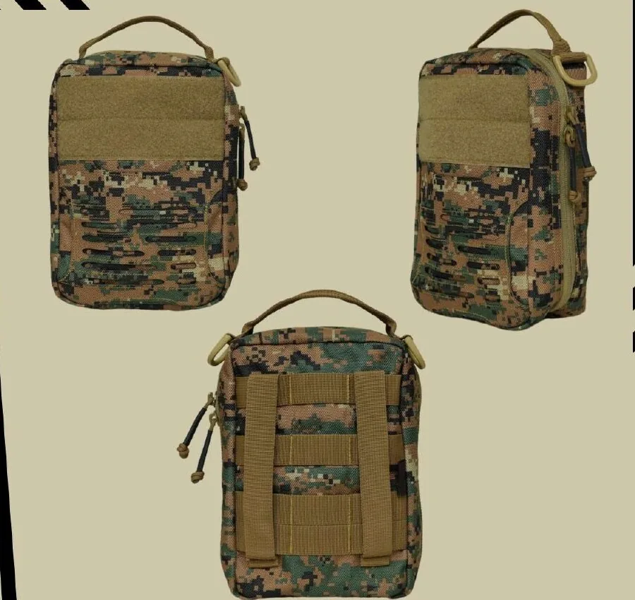 Combat Medical Pouch in Vegetato