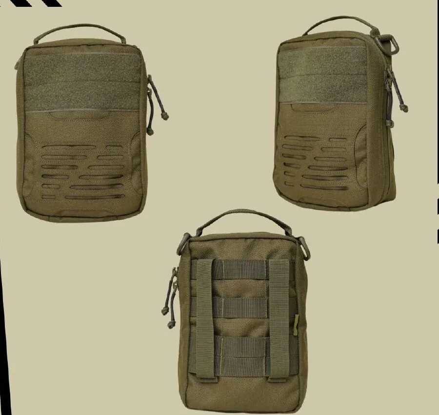 Combat Medical Pouch in Green