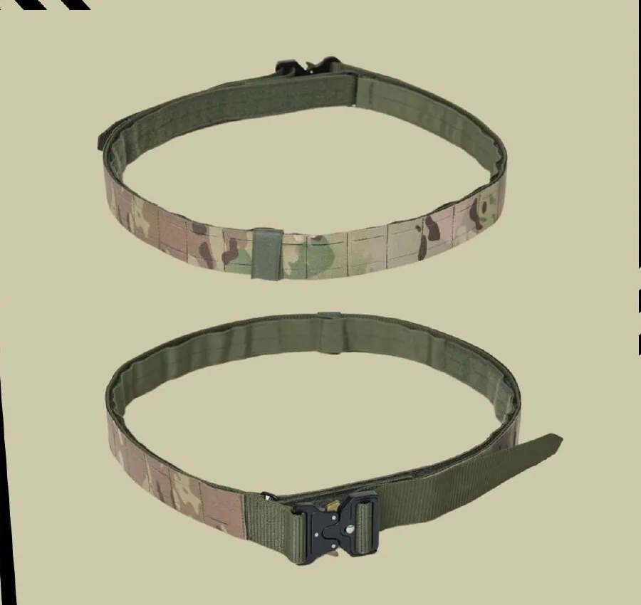 Warrior Belt in Green Multi-Cam