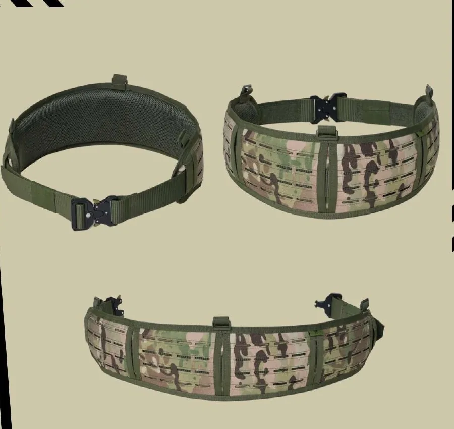 Warrior Belt in Green Multi-Cam