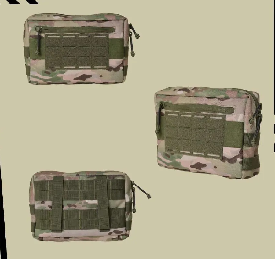 Tactical Equipment in Green Multi-Cam