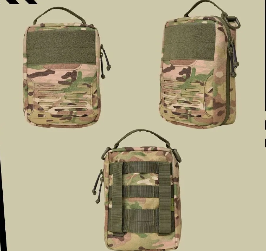 Combat Medical Pouch in Green Multi-Cam