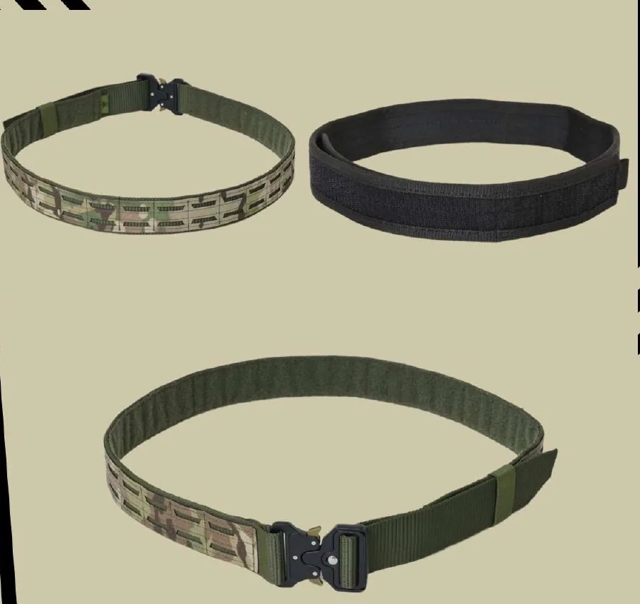 Warrior Belt in Green Multi-Cam