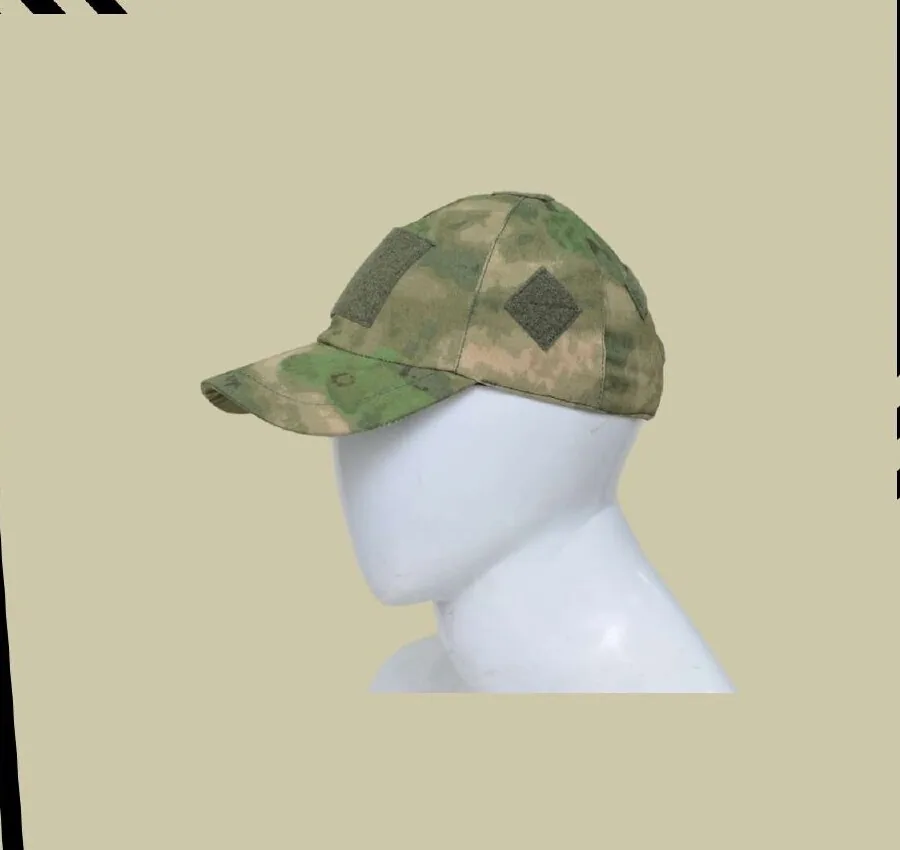Combat Cap in Green Atacs Fg