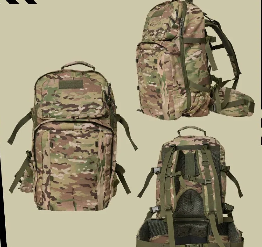 Modular Bag in Green Multicam