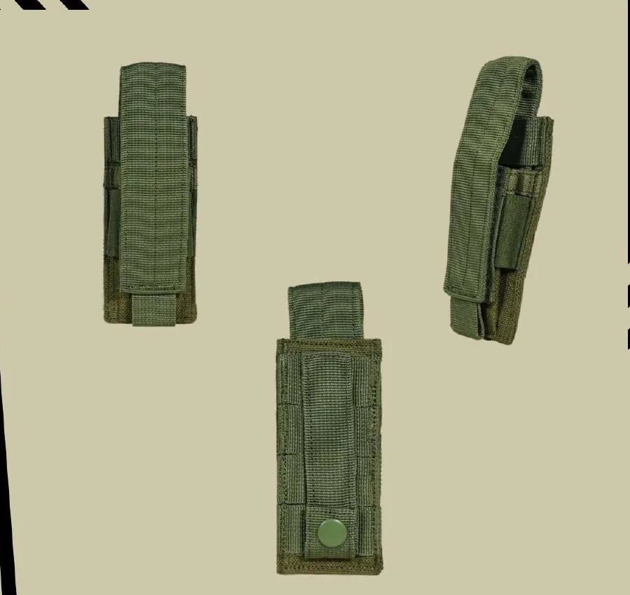 Single Pistol Mag Pouch in Green