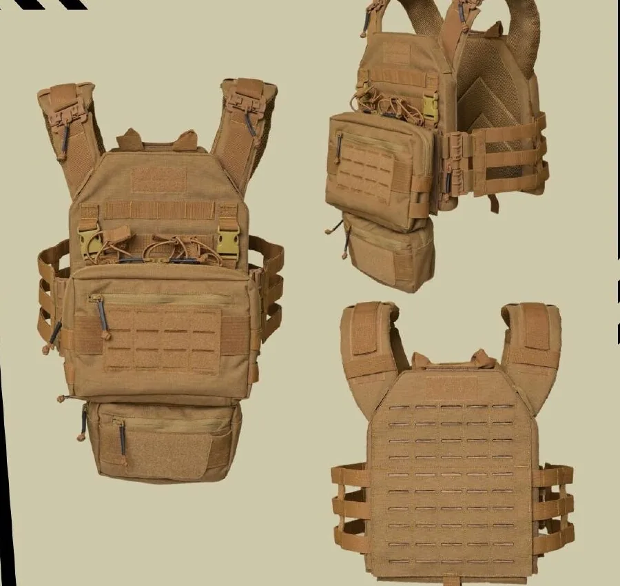 Plate Carrier in Coyote Brown