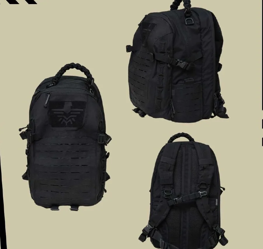 Combat Bag in Black