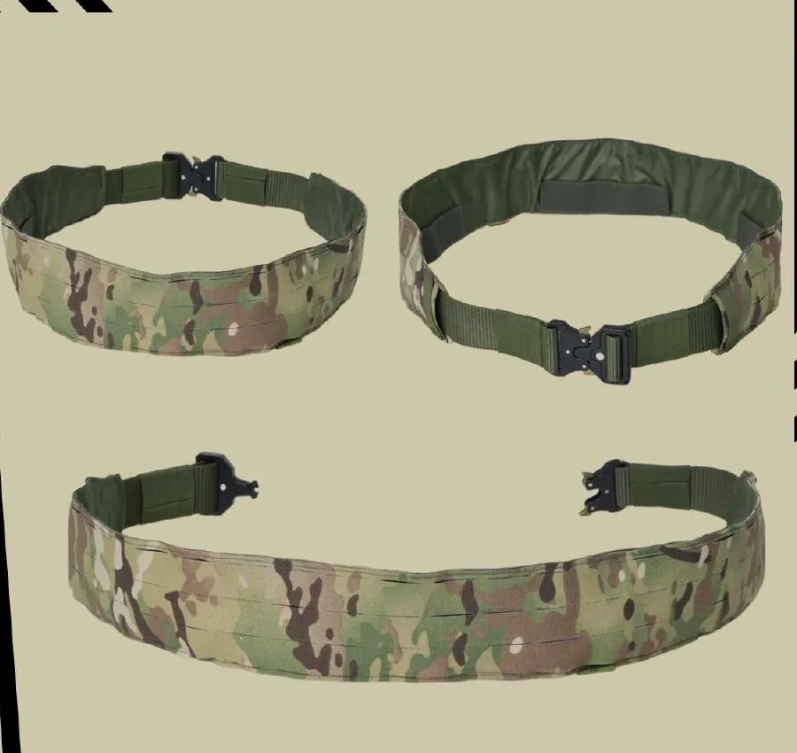 Warrior Belt in Green Multi-Cam