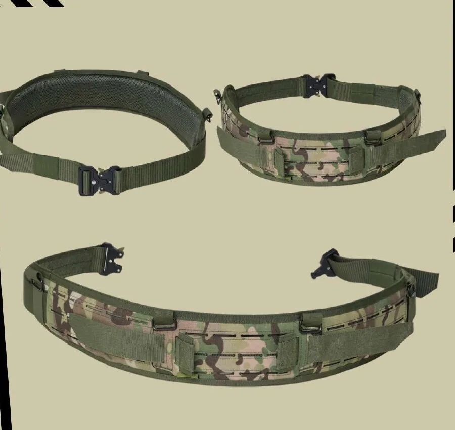 Warrior Belt in Green Multi-Cam