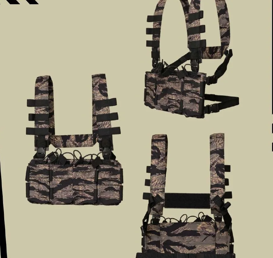 Chest Rig in Tiger Strip