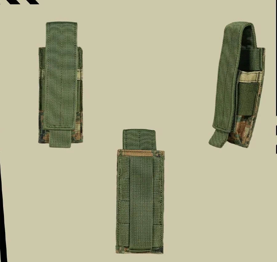 Single Pistol Mag Pouch in Vegetato