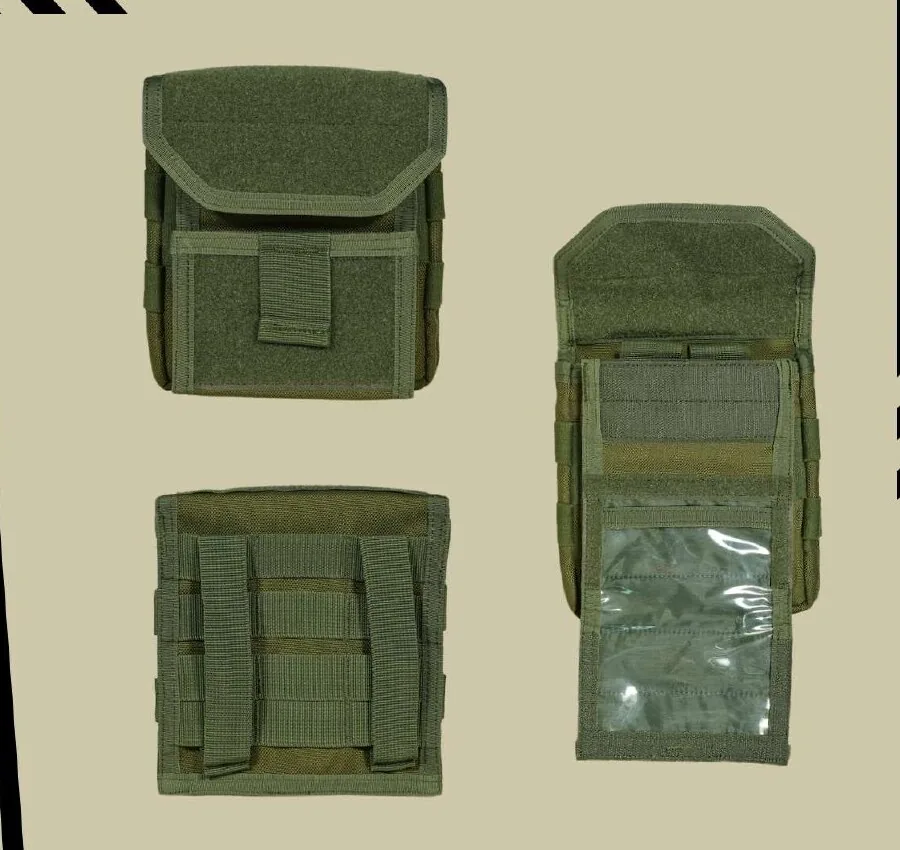 Identity + Utility Pouch in Green